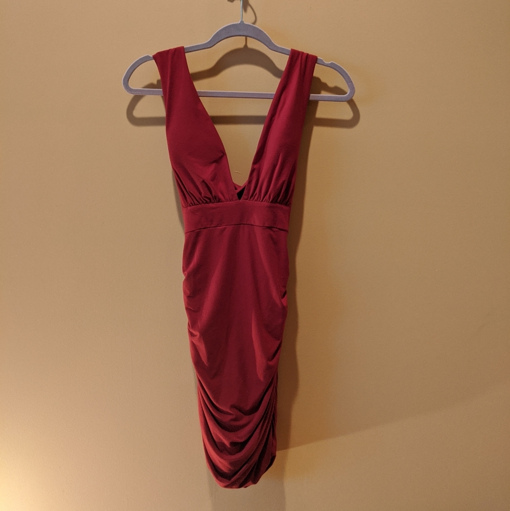 Red dress